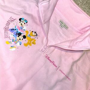 Stoney Clover Lane x Disney Disneyland 1/4 Zip Pullover Sweatshirt